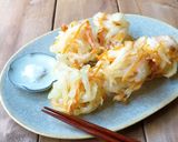 米粉でサクッ!玉葱のミニかき揚げ作り方6写真