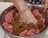 煮込みハンバーグ　きのこソース作り方3写真