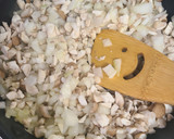 しめじとツナと玉ねぎのオムレツ作り方4写真