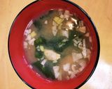 レンジで濃厚味噌汁を　簡単に栄養を食べる作り方4写真