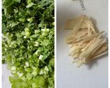 大根使い切り!菜っぱと新生姜の万能おかず作り方1写真