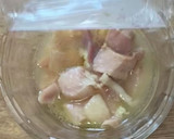やきとり缶詰で☆塩やきとり葱まみれ丼作り方4写真