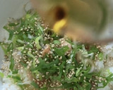 やきとり缶詰で☆塩やきとり葱まみれ丼作り方10写真