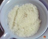 朝ごはんに☆トマトスープリメイクリゾット作り方1写真