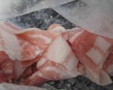 豚ばら肉のオイスター炒め作り方3写真