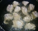 ビールで漬け込んだ米粉衣のスタミナ唐揚げ作り方6写真