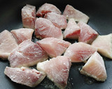 米粉を使ってぶりの黒酢照り焼き作り方3写真