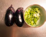 ピリ辛ナスのネギまみれ　レンチン作り方1写真