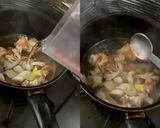 簡単！鶏むね肉の具沢山みそ汁♪作り方4写真