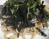 ワンパン簡単！海苔バター醤油バスタ作り方6写真