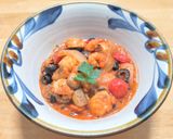 シーフードミックスと里芋のトマト煮作り方8写真