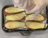 ご飯もりもり！ナスの挟み焼をラクックで作り方8写真