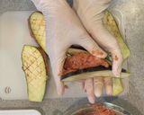 ご飯もりもり！ナスの挟み焼をラクックで作り方6写真