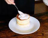 ハロウィン 蜘蛛の巣パンケーキ作り方19写真