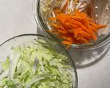 米粉でカリカリおこげ風　野菜甘酢あんかけ作り方3写真