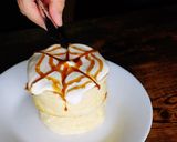 ハロウィン 蜘蛛の巣パンケーキ作り方22写真