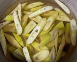 お出しを味わう四方竹と豚バラわかめの煮物作り方5写真
