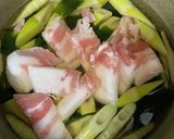 お出しを味わう四方竹と豚バラわかめの煮物作り方7写真