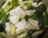 お出しを味わう四方竹と豚バラわかめの煮物作り方8写真