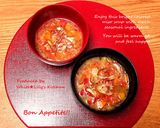 秋に秋色味噌汁を❤紅葉のように色鮮やか作り方6写真