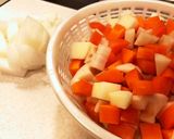野菜ジュースで作る簡単ミネストローネ作り方1写真
