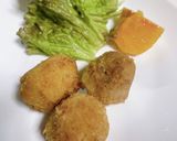 豚こま肉で簡単とんかつ風作り方5写真