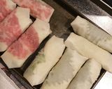 ウィンナーと豚肉の春巻き作り方4写真