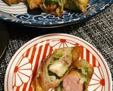 ウィンナーと豚肉の春巻き作り方8写真