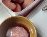 梨　20%砂糖水で煮るだけコンポート作り方6写真