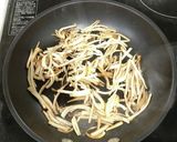 シイタケの石づきでなんちゃってサキイカ♪作り方4写真