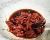 ニラたっぷりのプルコギ作り方1写真