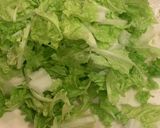 簡単　生白菜千切って混ぜるだけサラダ作り方5写真