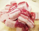 簡単！定番！豚の角煮大根！作り方1写真