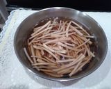 シャキシャキきんぴらごぼう作り方1写真