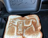 納豆とチーズのホットサンド作り方4写真