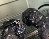 黒いアルミホイルで！ほったらかし焼き芋作り方3写真