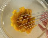 ＜親子レシピ＞フライパンでかぼちゃプリン作り方4写真