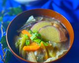 煮干し入り！ガツンと！出汁食べ味噌汁作り方8写真
