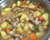 ネギの甘味がじわっと広がる*肉じゃが*作り方7写真