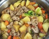 ネギの甘味がじわっと広がる*肉じゃが*作り方11写真