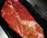 がっつりステーキ!❨(@≧↺≦@)❩wノ作り方7写真