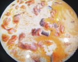 簡単！サーモンのクリームパスタ！作り方4写真
