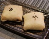 被せて完成！オバケのサツマイモクレープ作り方15写真