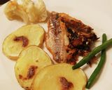 付合せやあと一品に。焼きアンチョビポテト作り方4写真