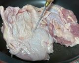 サッパリ簡単♡蓮根と鶏もも肉の蒸し炒め作り方1写真