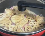 サッパリ簡単♡蓮根と鶏もも肉の蒸し炒め作り方5写真