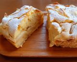 混ぜて焼くだけ！簡単米粉リンゴケーキ作り方11写真