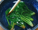 中華風ほうれん草のトマトスープ仕上げ♡作り方5写真
