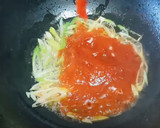 中華風ほうれん草のトマトスープ仕上げ♡作り方14写真