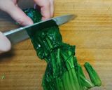 中華風ほうれん草のトマトスープ仕上げ♡作り方11写真